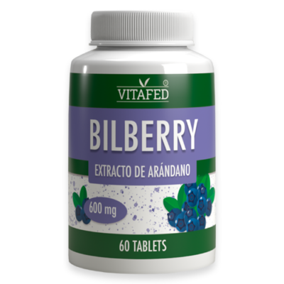 BILBERRY  - Extracto de Arándano 60 tabletas x 600 mg