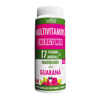 Multivitamins Granulated with Guaraná + 17 Multivitamins - 330 gr