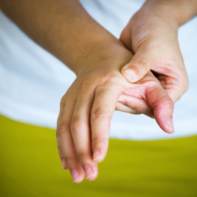 Dolor por artritis en la rodilla, inflamación articular común en adultos mayores